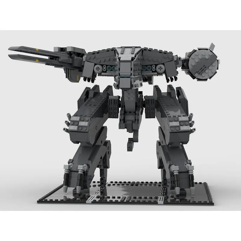 Metallo Mech Geared Solid Rex Robot Modello MOC Set Building Blocks Kit Giocattoli per bambini Regali per bambini Giocattolo 1885PCS Mattoni