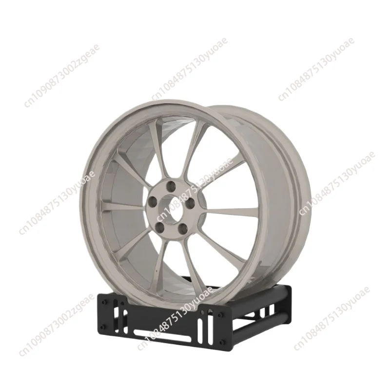 

Car wheel hub rotating display stand table wheel hub rotating steel ring base