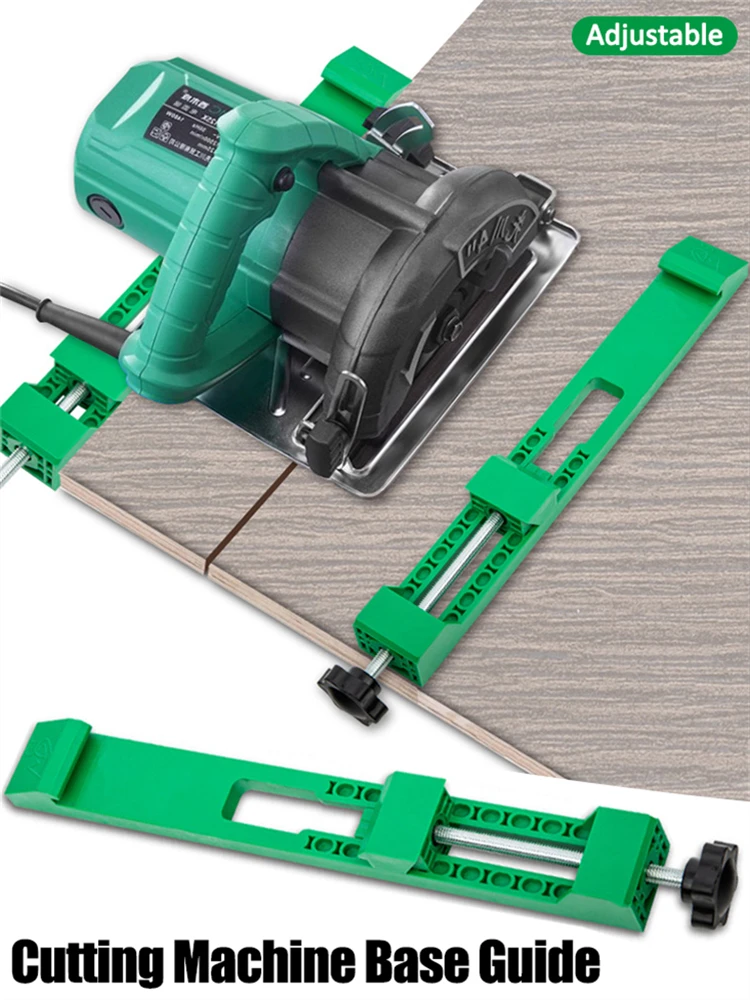 

Adjustable Cutting Machine Base Guide Circular Saw Milling Positioning Clamps Cutting Machine Edge Guide Positioner Tool