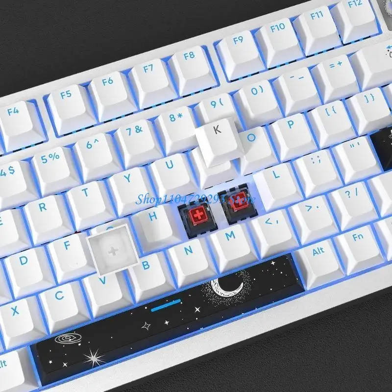 

Y2GD Double shot Keycap PBT Backlit Keycaps,DyeSub CherryProfile Keyboard Keycap Set