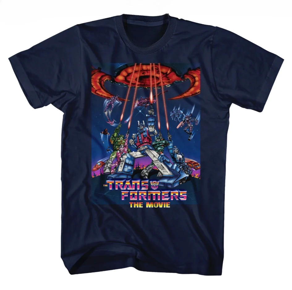 New Transformers peripheral printing men's and women's short-sleeved Y2K street loose and comfortable T-shirt lovers