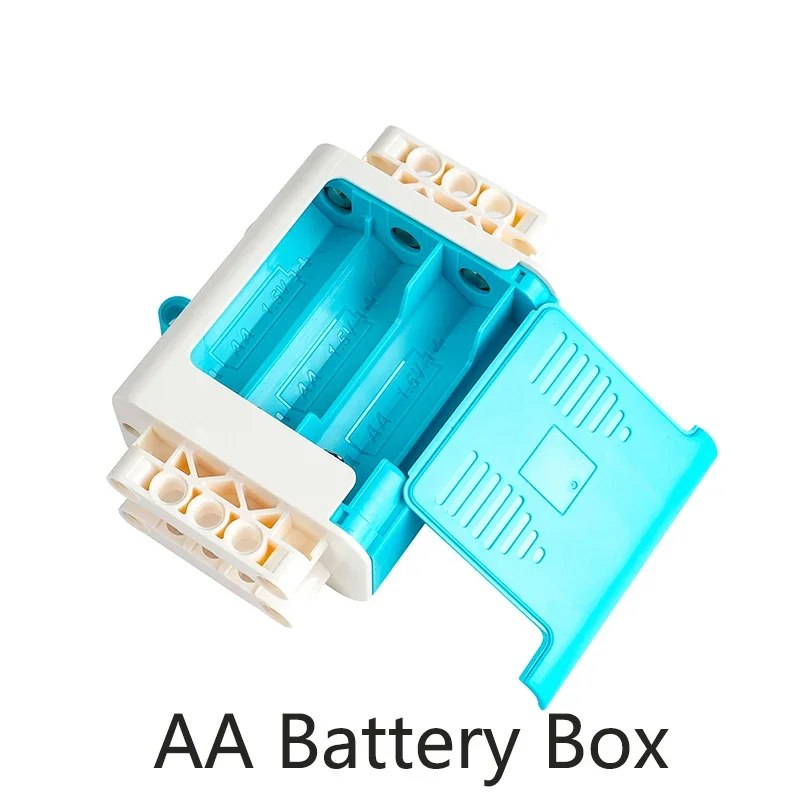 Servomotor M L XL, caja de batería, función de potencia, piezas técnicas, juego de Control remoto, bloques de construcción MOC PF, juguetes de ladrillo, Motor DIY