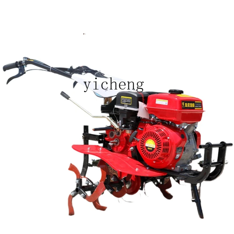 

ZC Small Diesel Mini-Tiller Agricultural Plough Land Turning Multi-Functional Household Cultivation Machine Rotary Tiller