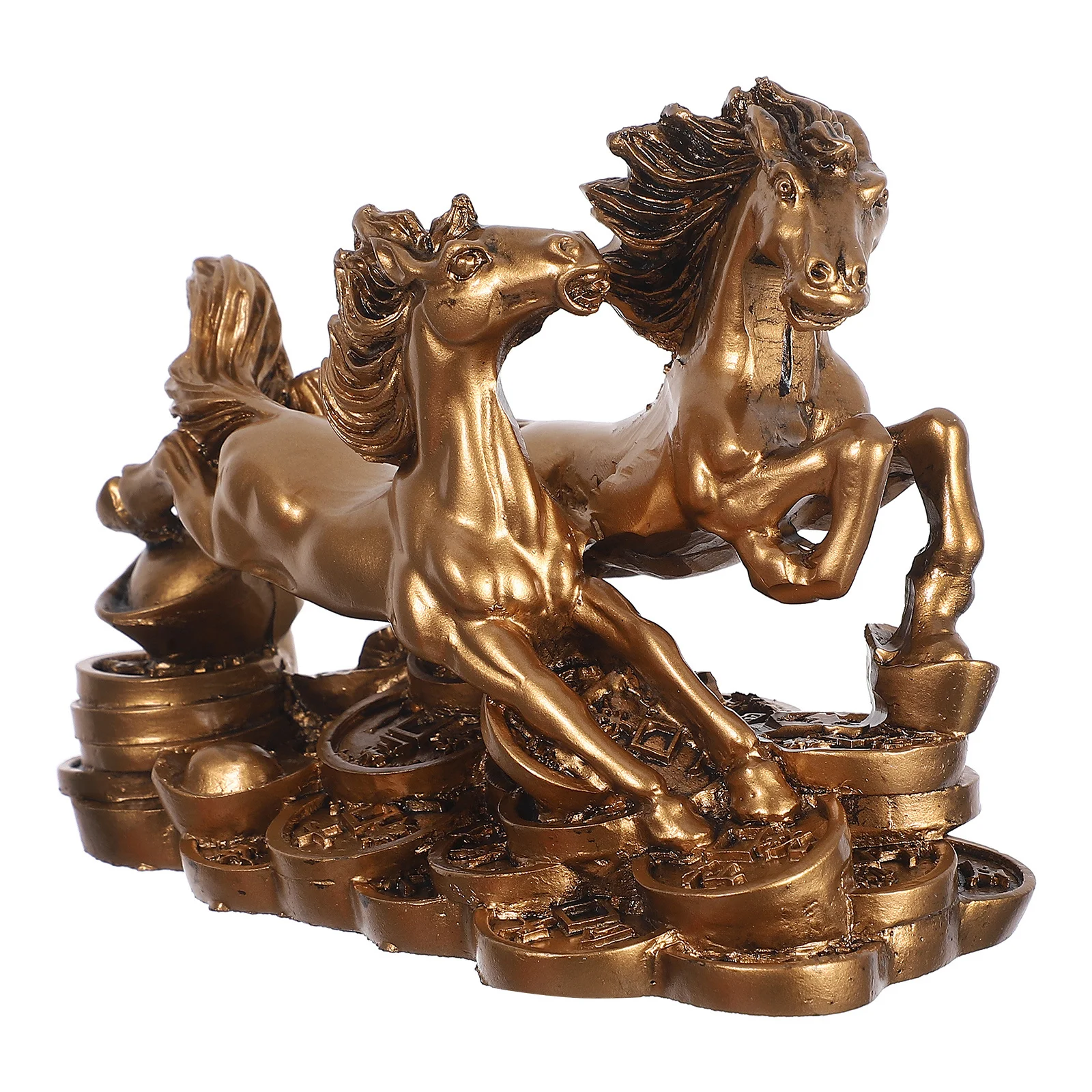 

Resin Horse Sculpture Decorative Statue for Living Room Office Horse Figurines Home Decor and Desktop Modern Desktop Ornaments