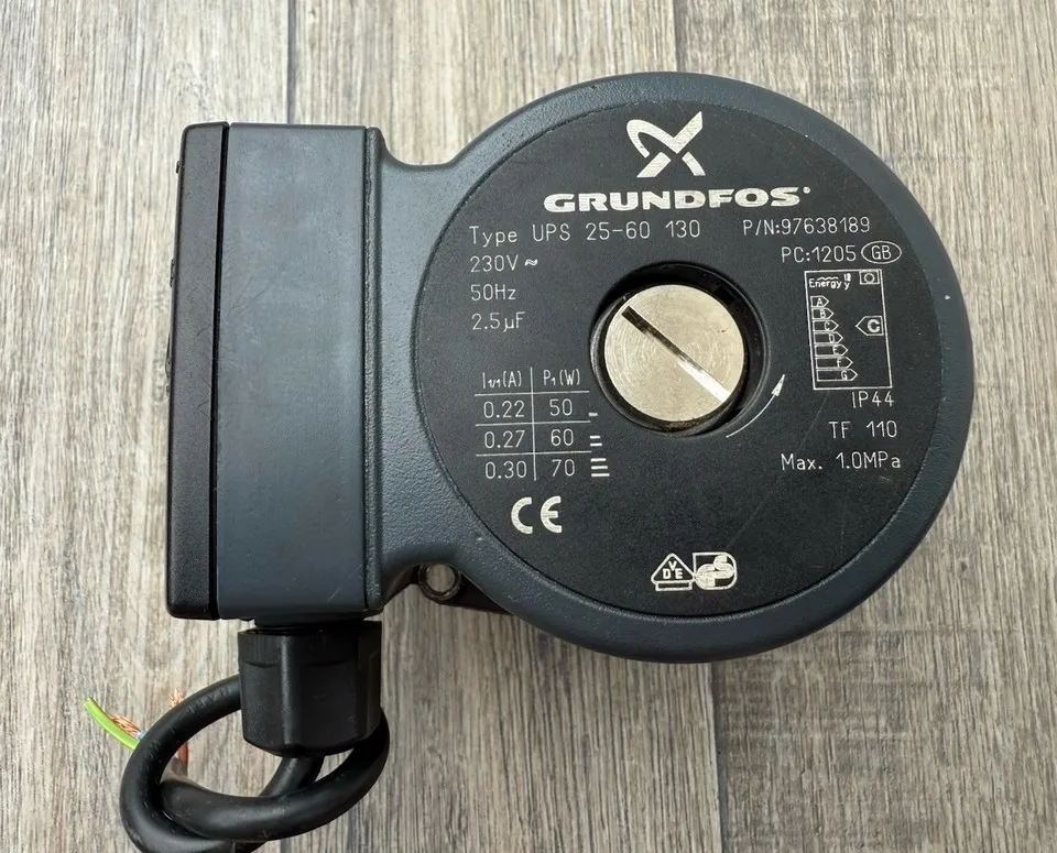 

Ups 25-60 130 Central Heating Pump Head Only Brand New Original Spot Plc