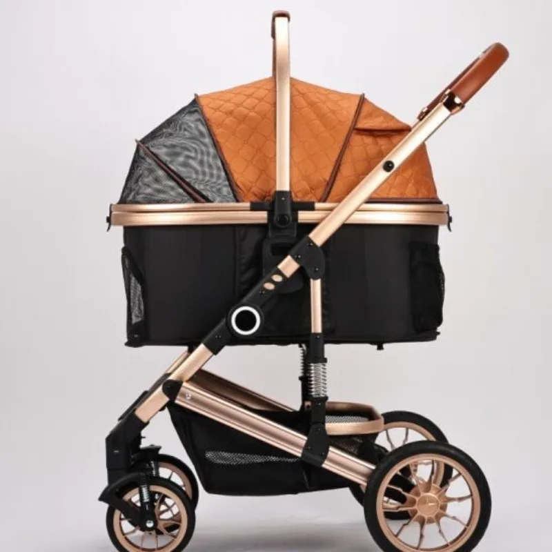 

Pet cart Separable basket Pet cart Universal cats dogs Large space Comfortable dog and cat travel One piece car