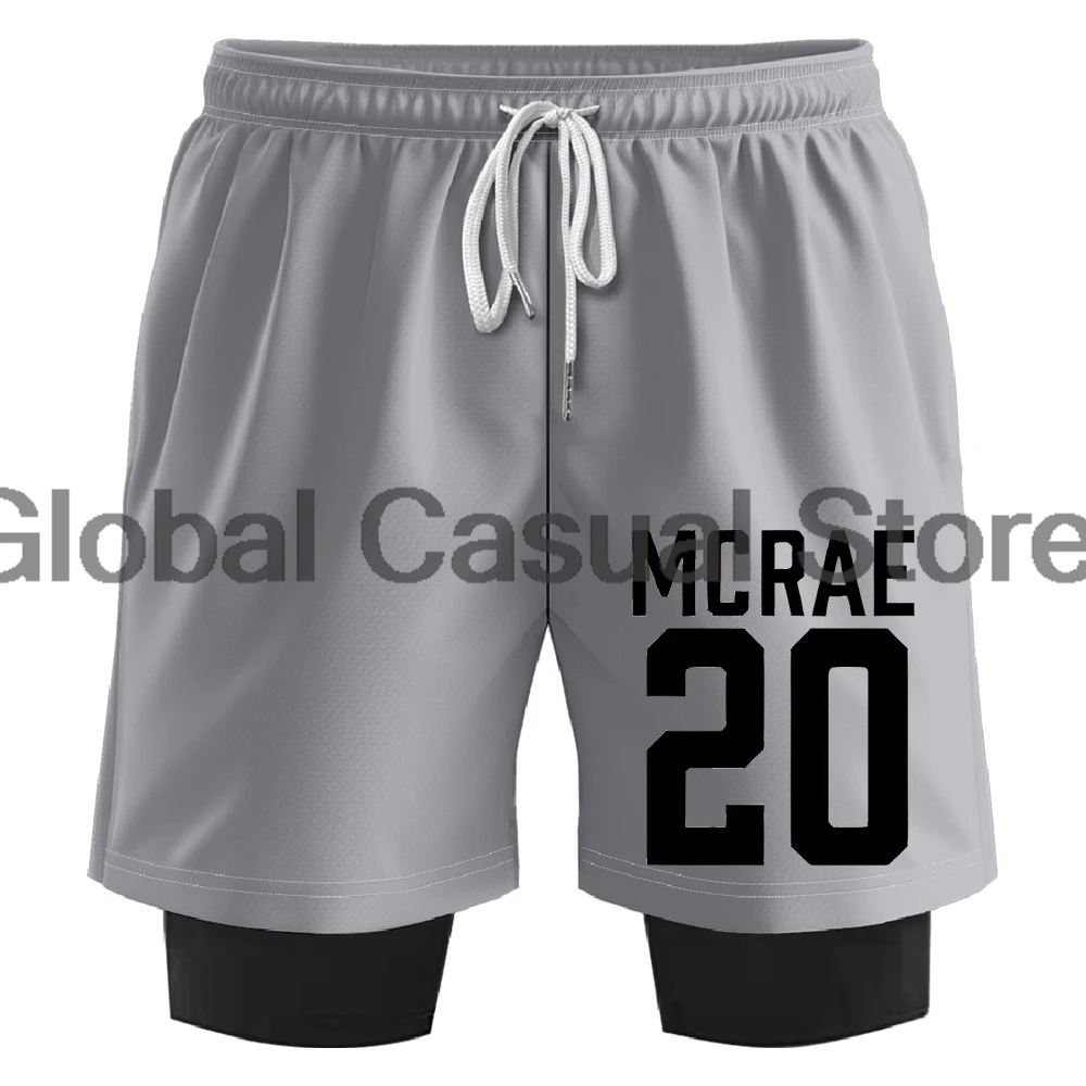 Tate McRae Merch Sweatshorts Think لاحقًا جولة الرجال النساء 2 في 1 شورت الجري كرة السلة السراويل العصرية ملابس رياضية في الهواء الطلق