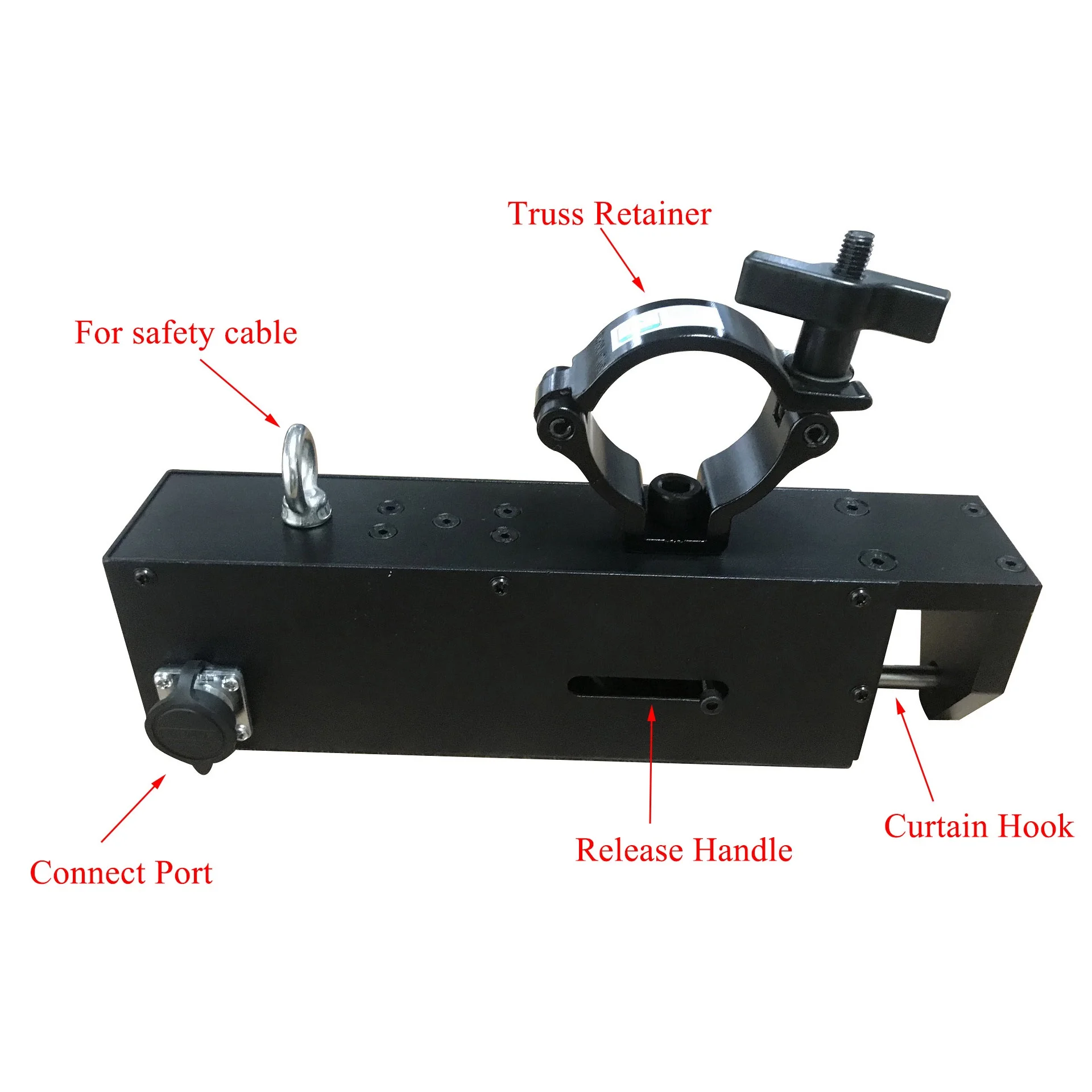 Machine de libération de rideaux avec système de chute électrique Kabuki Drape Reveal avec télécommande