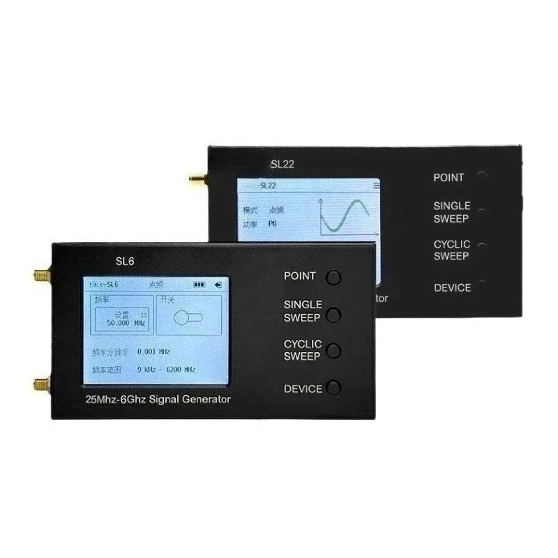 For Signal Generator, Frequency 9KHz-22GHz Microwave RF Source Point Frequency Sweep Dual Channel Output Signal