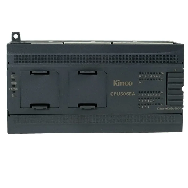 

Kinco K6 Series PLC K606EA-30DT 14DI 10DO 4AI 2AO Programming Controller With 2*RS485 Ethernet Port