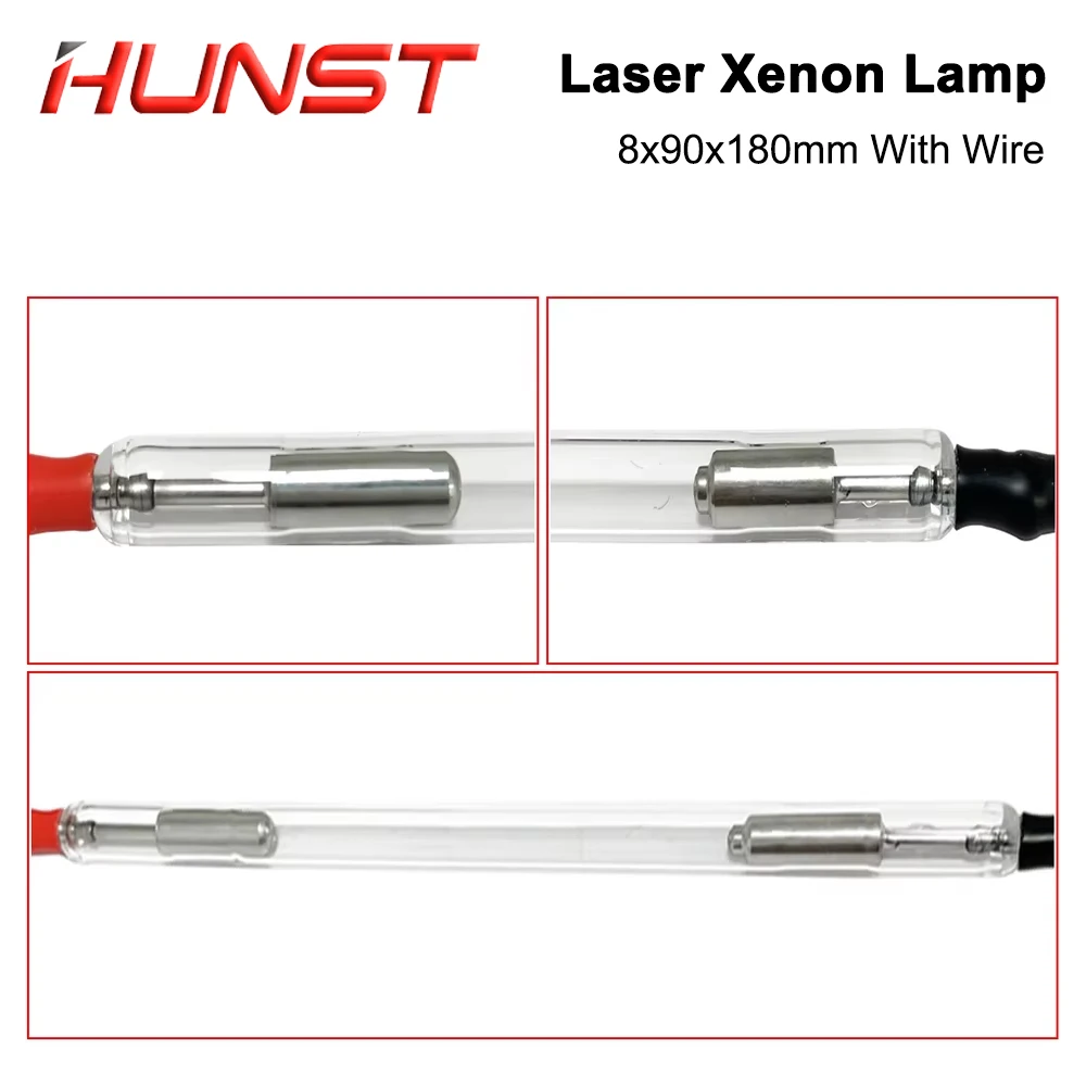 HUNST Laser Welding Machine Beauty Instrument Xenon Lamp 8x90x180mm Hair Removal Accessories