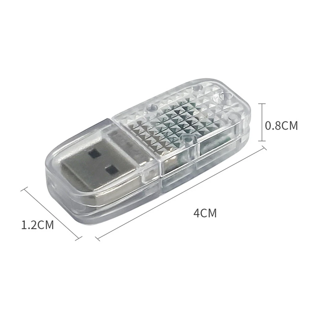 1pcs USB Car LED Atmosphere Light 5V Touch Switch Decorative Lamp Universal Touch Sensor Switch Design Decorative Lamp