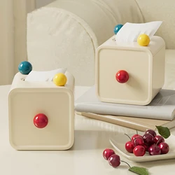 Tissue Box Cover Desk Napkin Facial Tissue Holder Creative Toilet Paper Box