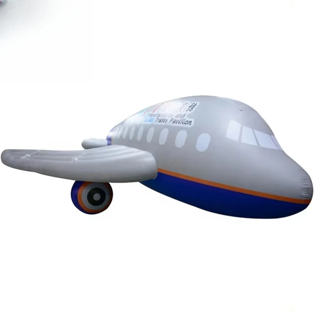 

Giant Inflatable Airplane Pool Float Outdoor Summer Vacation Water Toy Advertising Display Adults Kids With Air Blower Elite