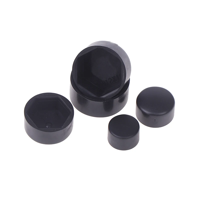 Hexagonal Nut Flat Head Plastic Protective Cap External Hexagonal Screw Low Head Decorative Cap Dust-Proof Cover