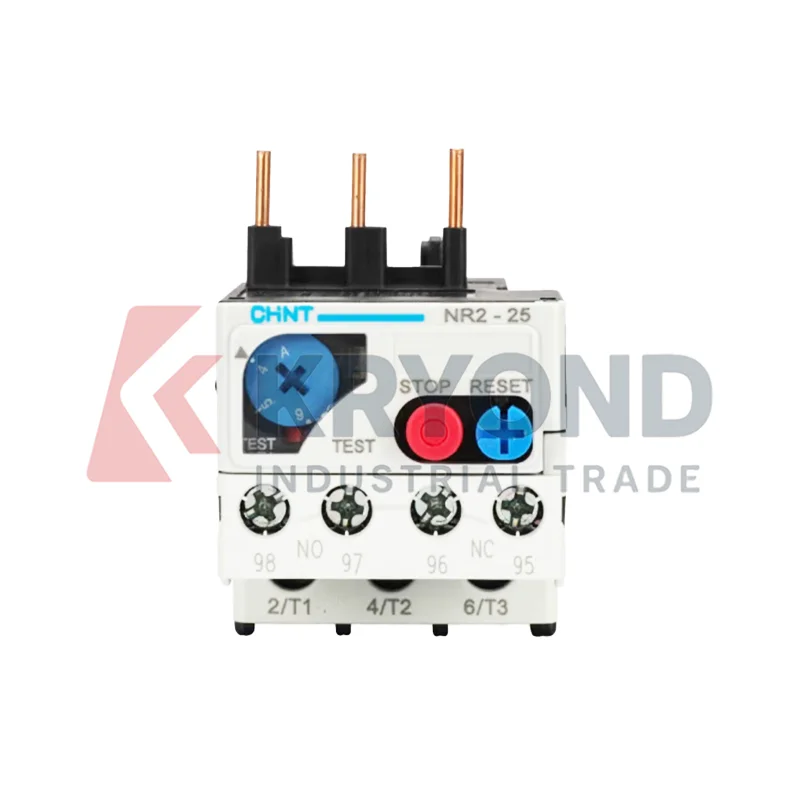 CHINT NR2-25 Thermal Overload Relay Motor Protection Contactor CJX2 Three Phase Circuit Guard Adjustable Current 5.5-8A 220V