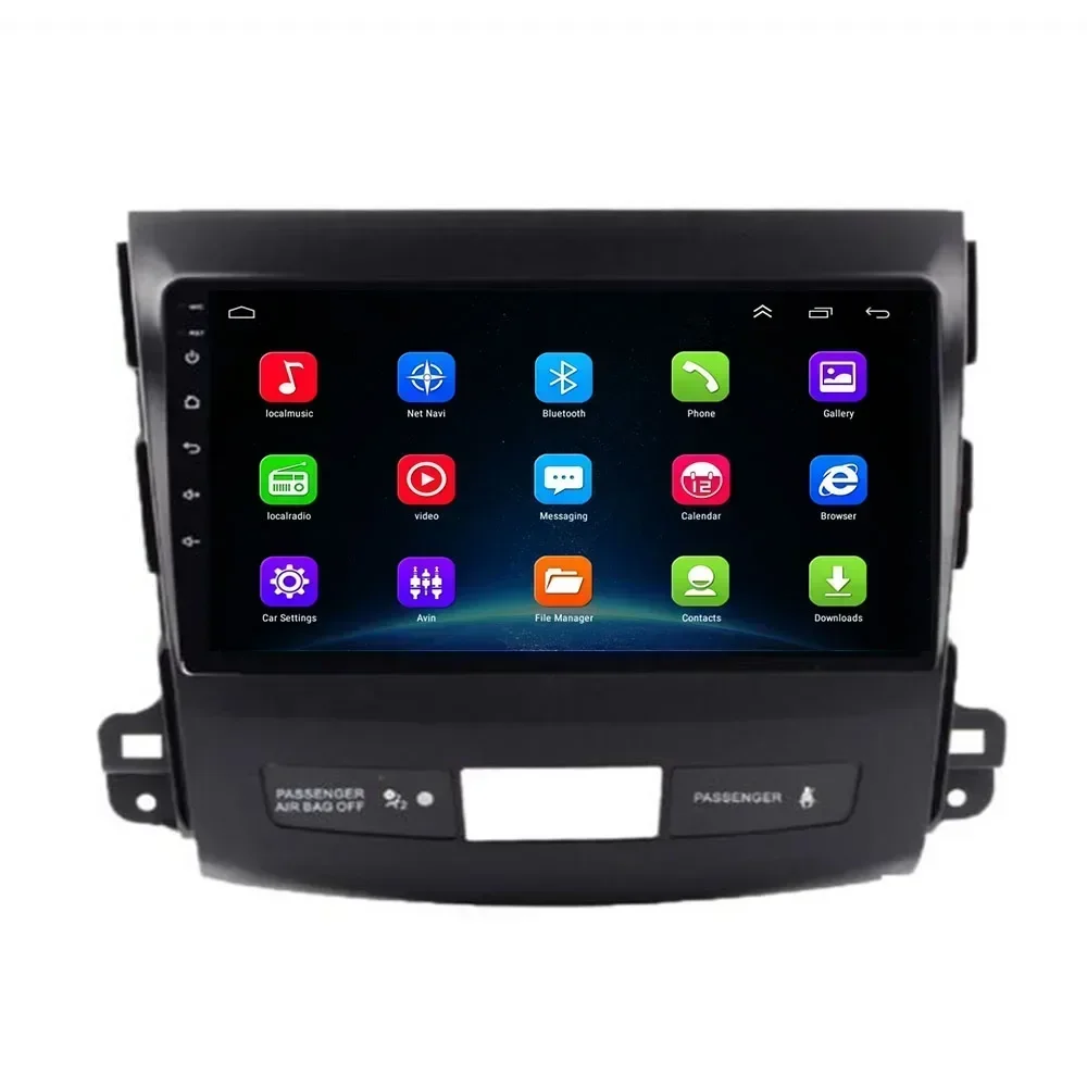 Android Auto Radio For Mitsubishi Outlander XL 2005-2014 Car Radio Multimedia Video Player Navigation GPS DVD Camera