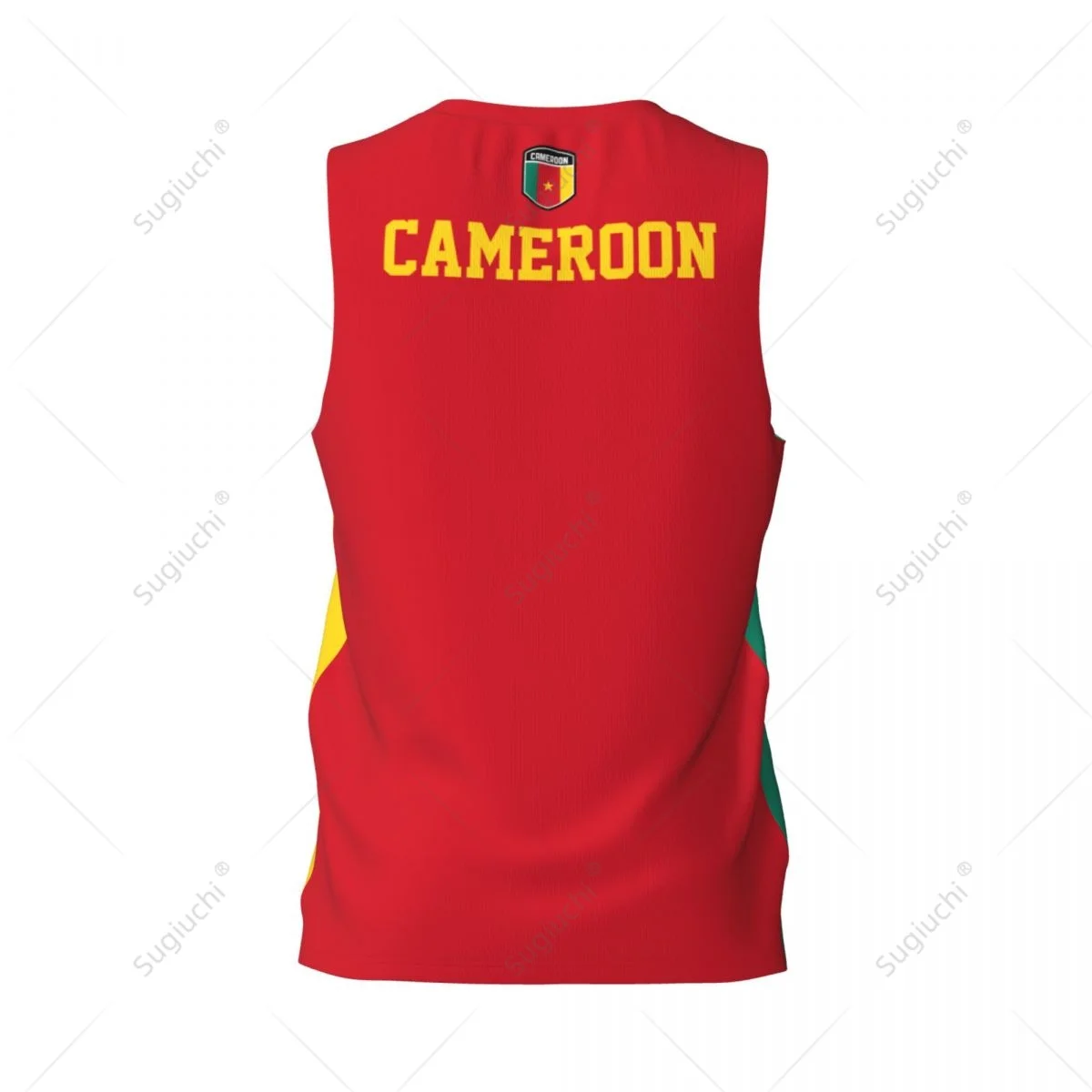 Cameroon Flag Men Basketball Sports Jersey Running Fitness Multifunction Sleeveless tshirt Exclusive Custom Name Nunber