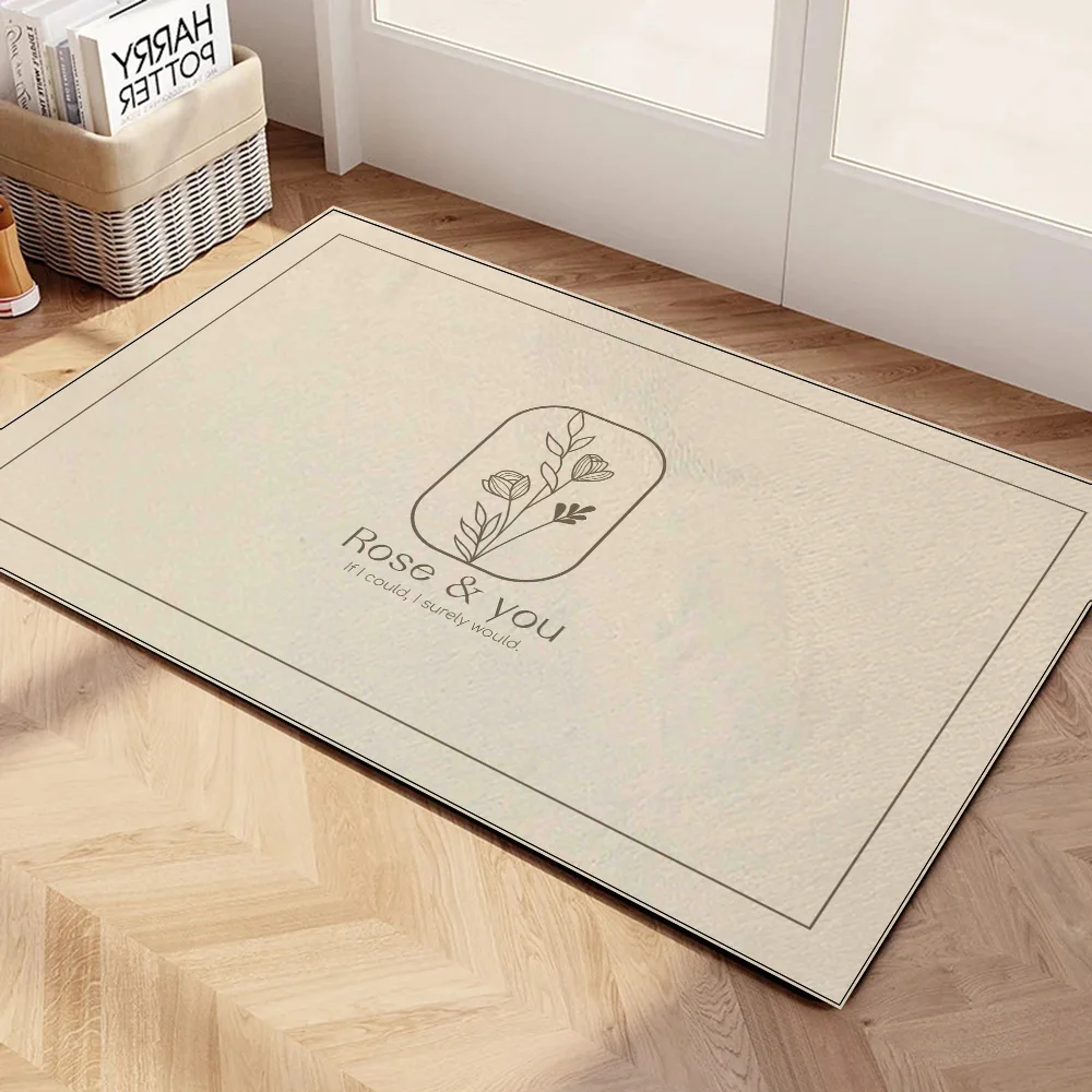 Floor Mat for Hallway on the Floor Simple Design Carpets Things to the House Entrance Mat Luxury Carpet Decoration Home Cute Rug