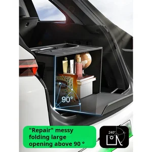 Autohandschuhfach für Auto Organizer Klappstaatsbox Trunk, Oxford Tuch 8 Hauptverkaufshandschuhe Corolla -Handschuhe - №4