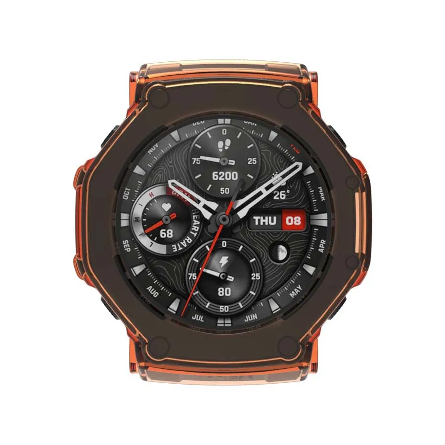 Étui de protection pour Amazfit T-REX 3, cadre de coque en TPU souple pour Huami Amazfit T Rex 3, accessoire de protection pour montre intelligente