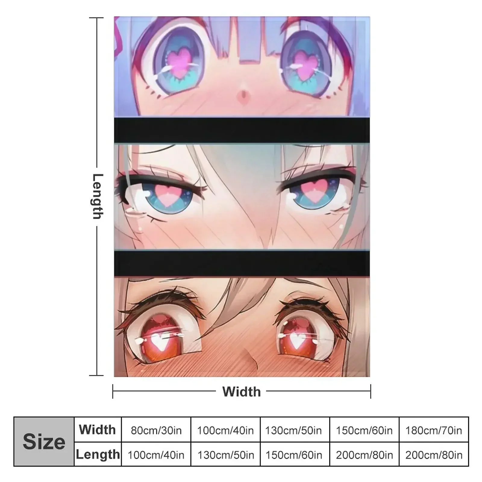 Lewd Eyes Bundle Throw Blanket Soft Beds Decoratives Soft Plush Plaid Plaid on the sofa Blankets