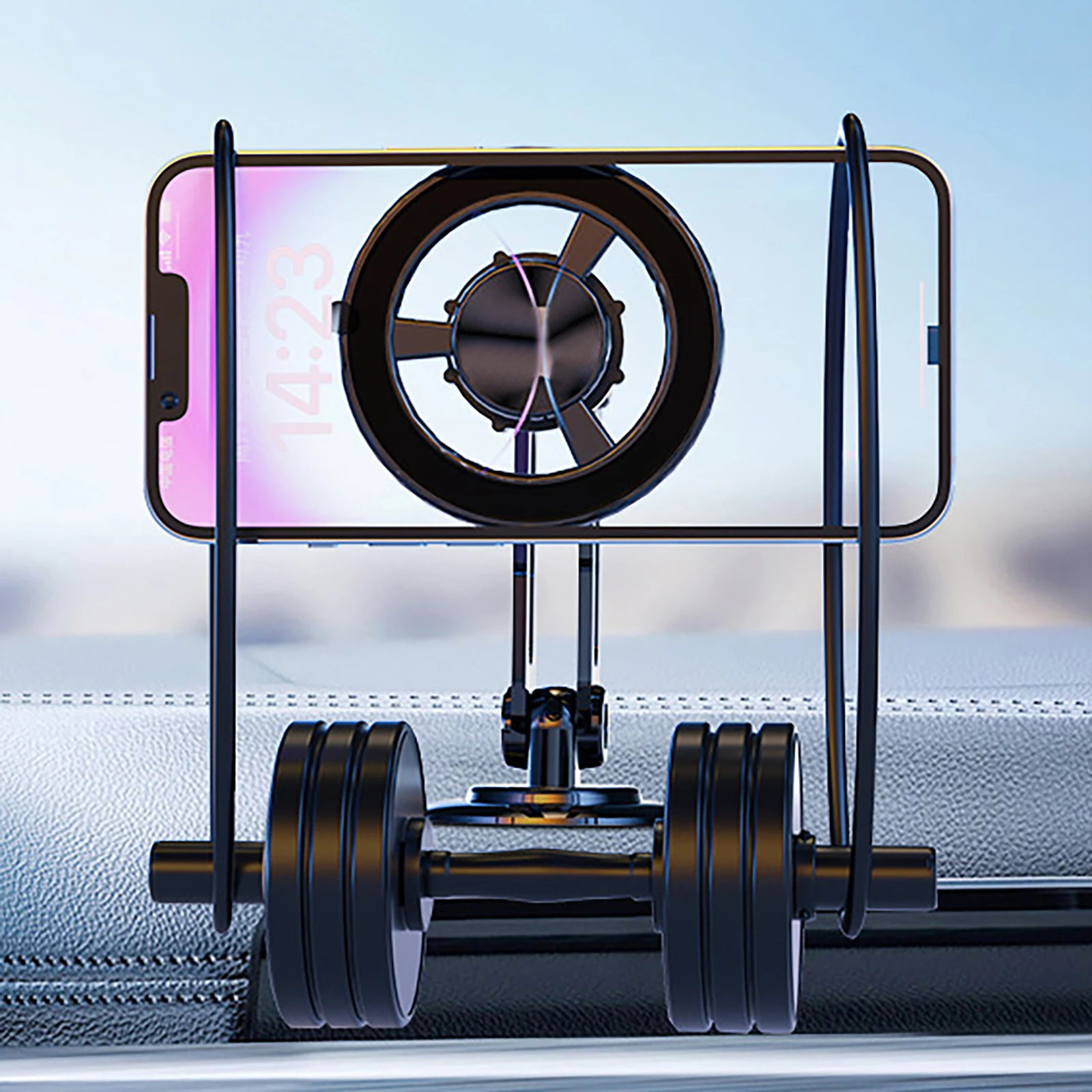 Soporte de teléfono magnético Universal para coche, accesorio telescópico de 360 grados para iPhone 14, 13, 12, 11