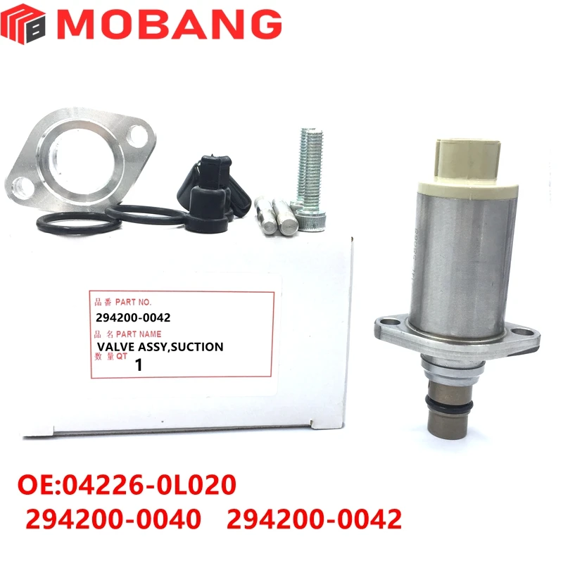 

Válvula de controle de sucção da bomba de combustível SCV genuína e nova para Toyota Avensis Corolla 2.0 D-4D 04226-0L020