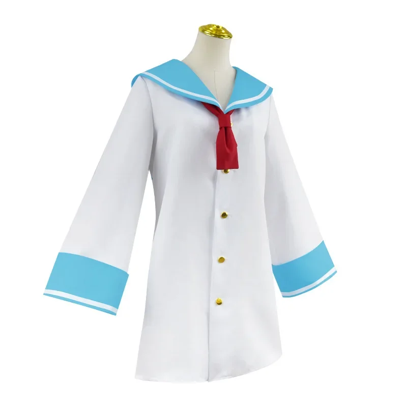 Atri-Cosplay Anime para Meninas, Vestido Branco, Roupas de Marinheiro, Marinheiro, Roupas para Representação de Papéis, ATRI, Meus Queridos Momentos, Adorável, Halloween