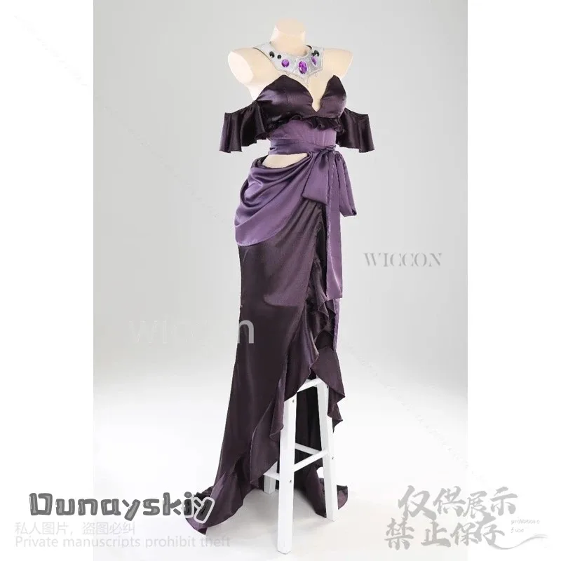 ชุดคอสเพลย์อลเบโดะ อนิเมะโอเวอร์ลอร์ด ซีซั่น 4 ปี 2025 ชุดเดรสเซ็กซี่ทรงเข้ารูปพร้อมสร้อยคอ ชุดยูนิฟอร์มปาร์ตี้โลลิต้า สำหรับฮาโลวีน คริสต์มาส และงานคาร์นิวัล