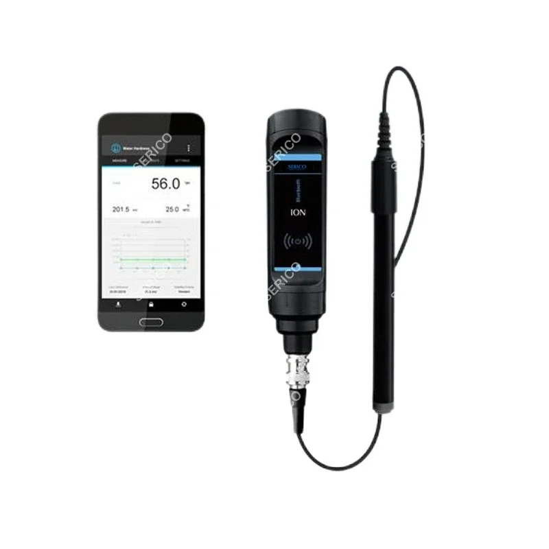 

SERICO Pocket Bluetooth Water Hardness Tester Water Hardness Meter Acid Concentration Meter Model: BT-WH-S40