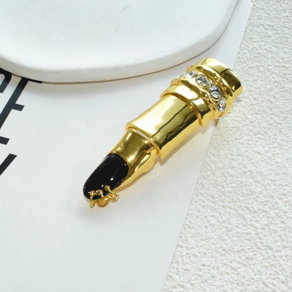 1 Stück Übertriebener Metall-Legierungs-Ring mit Beweglichen Gelenken für Damen Mode-Schmuck Boutique Punk-Ring Accessoires – Detail 5