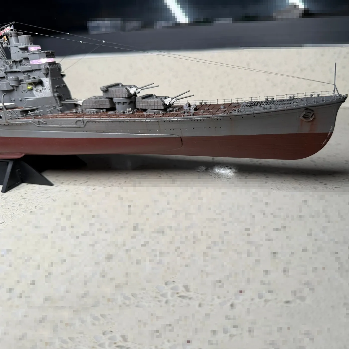 1/350 RCボート 60cm アメリカ重巡洋艦シミュレーション ラジコンボート 四モーターRCボートモデル RTR 大人向けおもちゃ ギフト