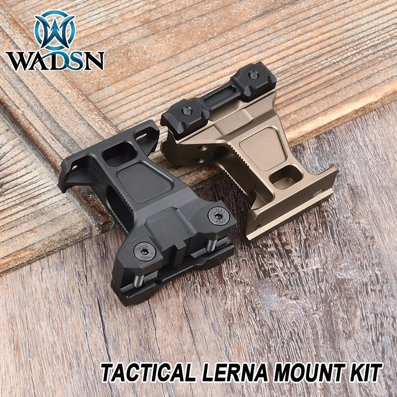 

Wadsn LERNA MOUNT KIT All Metal Fast Red Dot Sight Elevated Base Mounts Fit 20mm Rail Hunting Tactical Airsoft Scout Accessories