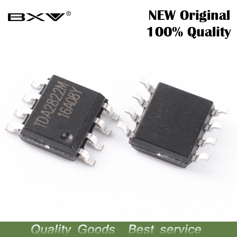 10PCS TDA2822M SOP8… - image