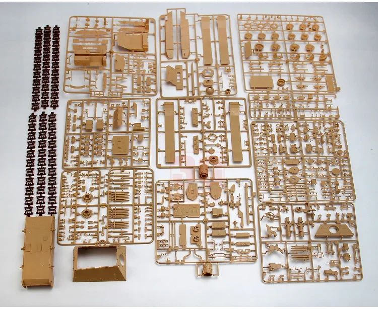 Amuseホビー-プラスチック製のタンクモデルキット,象のスタイル,拡張,完全な構造,透明なバージョン,1:35,35a033