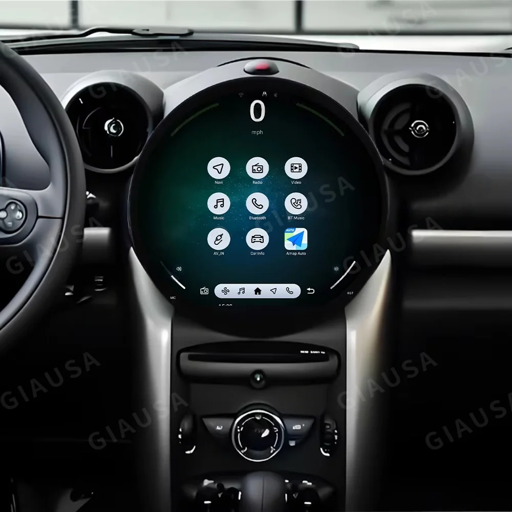 MZ Upgrades 11.7" For BMW Mini Cooper R56 R60 R51 2006-2015 Android Auto Carplay Car Multimedia Video Player GPS Navigation 4G view 3