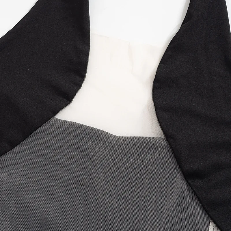 Body transparente y Sexy para mujer, lencería sin mangas de una pieza, corsé montado en el cuello, Top, tendencias de moda de verano, ropa