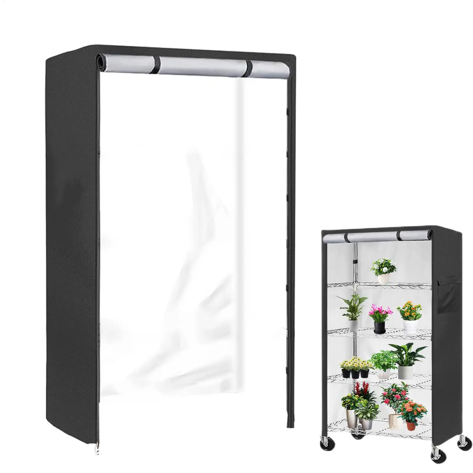 

Aterproof Shelf Cover Black Dust Cover Waterproof Shelf Protection Cover Garden Patio Furniture Protector Cabinet Protector