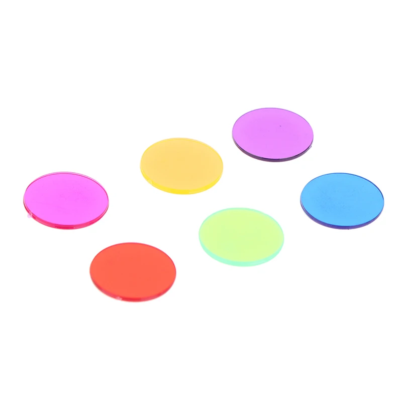 100/50pcs Montessori Education Math Toys Learning Resources Color Bingo Chip Supplies 15mm