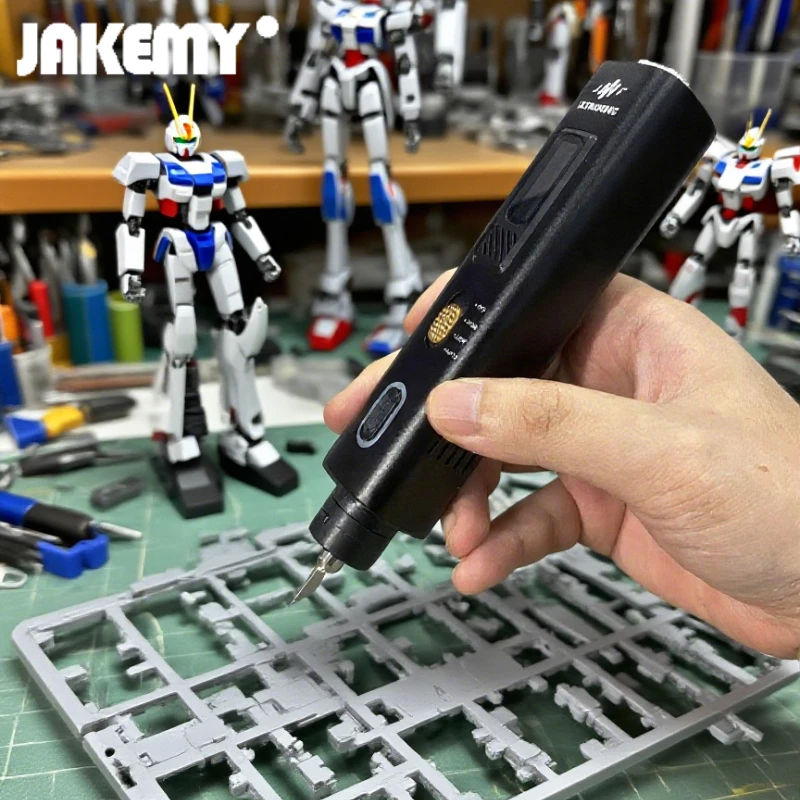 JAKEMY Portable 35W Ultrasonic Cutter 40kHz Electric Power Source DIY Grade for Gundam Model Kits Plastic Trimming Hobby Craft