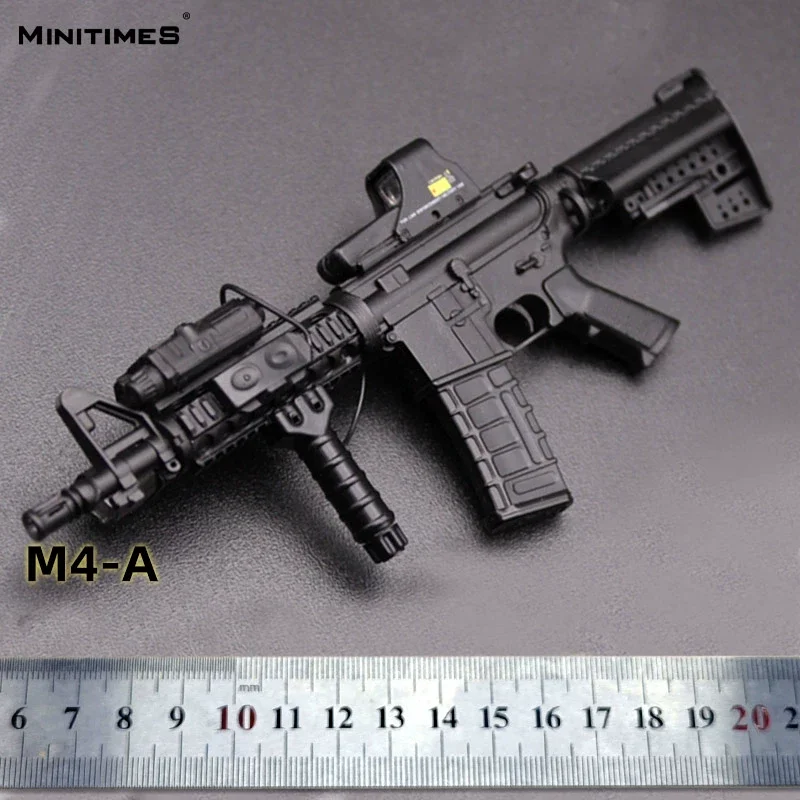 1/6 minimes HK416 M4 fucile d'assalto modello di arma in plastica accessori per soldati figura giocattoli