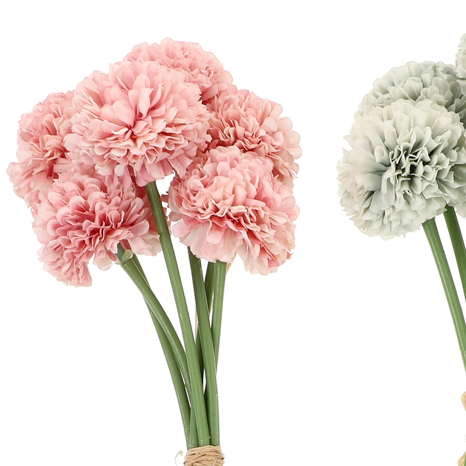 

2PCS Mini Hydrangea Faux Flower Decoration Artificial nament Wedding Party Home Office Scene Prop Non Withering Long Lasting