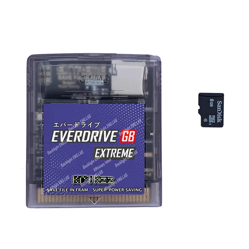 Imagen 2 del producto EVERDRIVE GB EXTREME Chip Memoria de segunda generación de baja potencia para GBGBC Flashcard AP