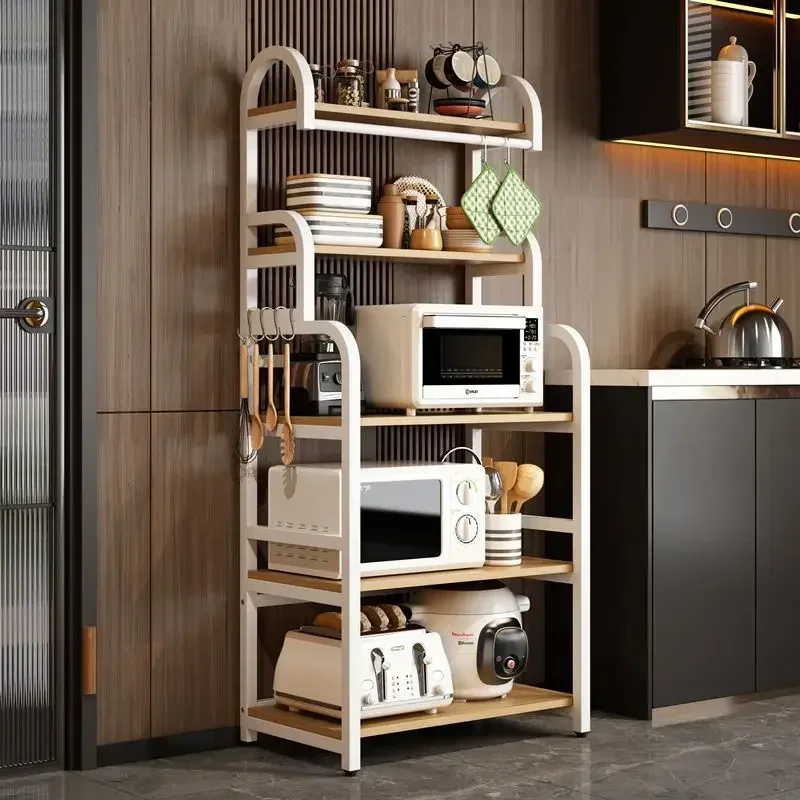 Storage Cabinet Multifunctional Kitchen Ample Storage Easy Assembly Sturdy Durable Stable Construction Heavy Duty Comfortable