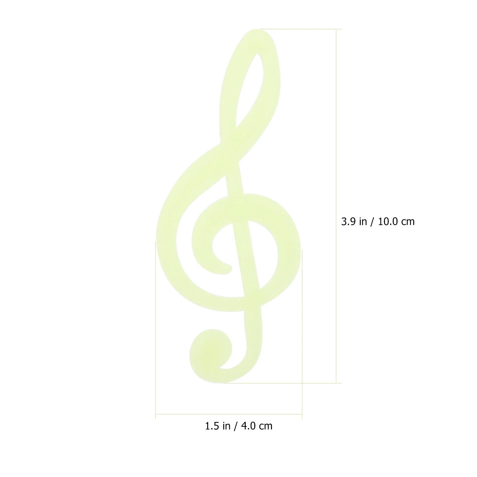 

1Set Luminous Music Wall Decals Glowing Decorative Note Pattern for Kids Room Wall Night Light Decor Creative Decals