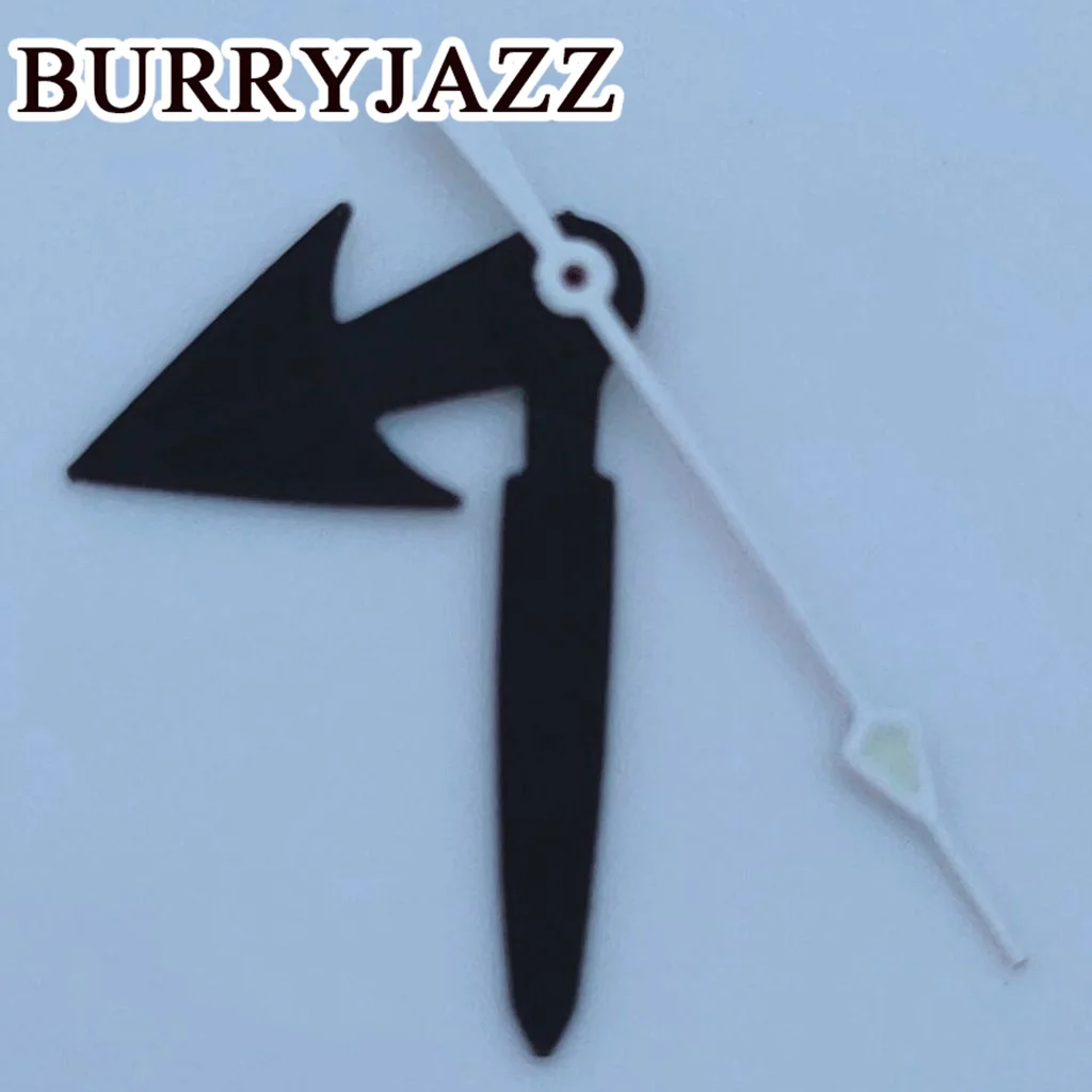 BURRYJAZZ NH35 NH36 NH38 7S26 7S36 4R35 4R36 Watch Hands Black White Black Yellow Hands Green Luminous