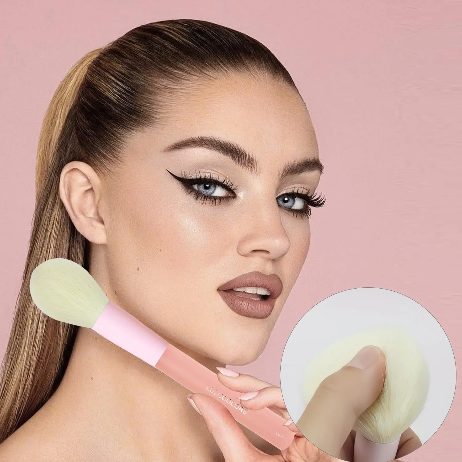 Set di pennelli per trucco da 18 pezzi per principianti: adatto ai viaggi con manici morbidi e setole non perdono |   Include