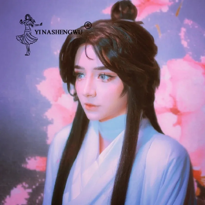 Disfraz de Anime Tian Guan Ci Fu, disfraz de XIELIAN, traje oficial de Bless Xie Lian del cielo, disfraz de hombre, Cosplay blanco Hanfu de Navidad