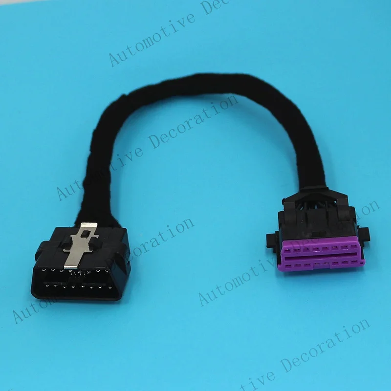 Z+ car OBD2 One to Two Extension Line Car ECU Connection Conversion Plug16Pin OBDII